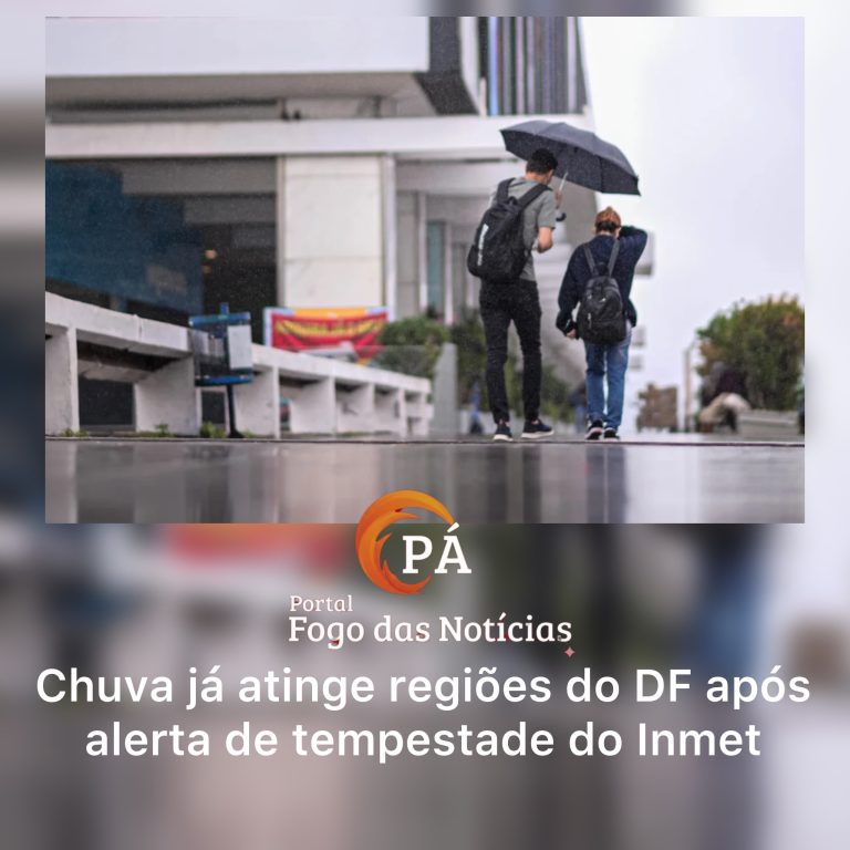 PÁ Portal das Notícias | DF registra chuva e segue sob alerta amarelo para temporais