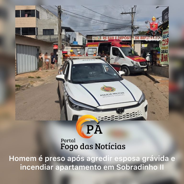 PÁ Portal das Notícias | Grávida é agredida com filha no colo; companheiro acaba preso no DF