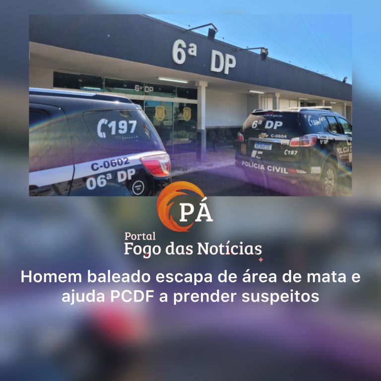 PÁ Portal das Notícias | PCDF prende dois suspeitos por tentativa de homicídio no Itapoã