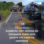 PÁ Portal das Notícias | Tragédia no Ceará: ônibus com equipe de basquete capota e deixa sete mortos