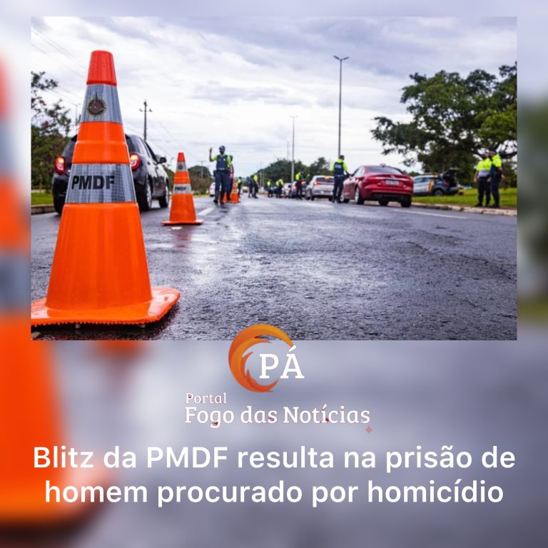PÁ Portal das Notícias | Foragido por homicídio há quatro anos é preso durante blitz da PMDF
