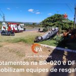 PÁ Portal das Notícias | Trânsito no DF tem manhã movimentada com capotamentos e colisão no Eixo Monumental