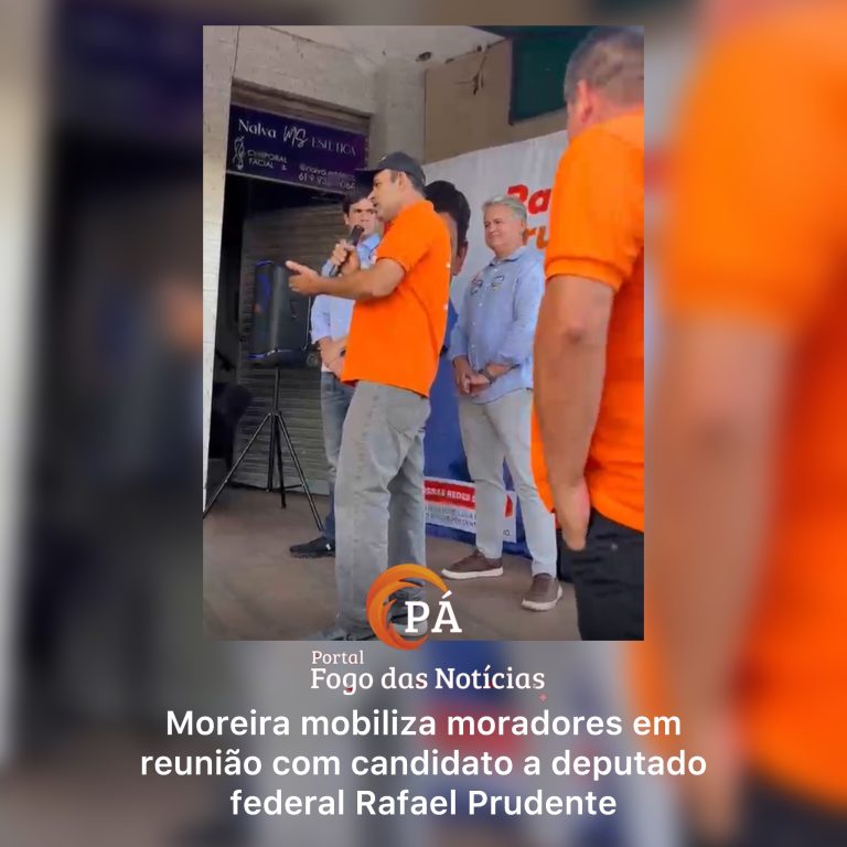 PÁ Portal das Notícias | Empresário Moreira reúne comunidade para ouvir propostas de Rafael Prudente